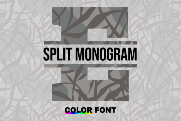 Elephant Split: A Playful Premium Font for Creative Projects