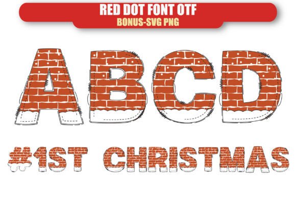 Red Dot: A Modern Display Font with Character