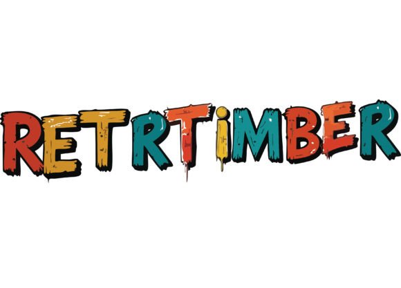 Retrtimber: Bold Graffiti Color Font for Street Art Designs