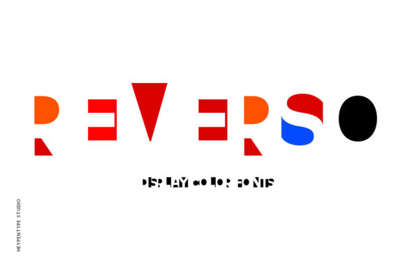 Reverso Color: Injecting Punk Aesthetic into Modern Typography