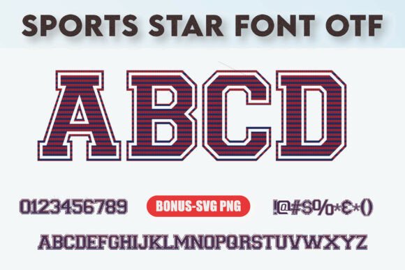 Sports Star: The Bold Typeface for Athletic Branding