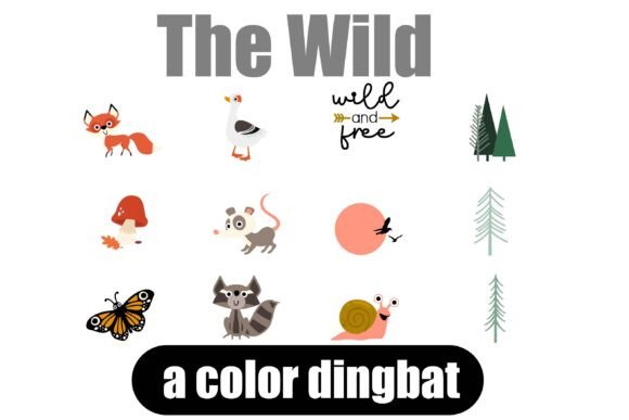 Unleashing Creativity with The Wild Color Font